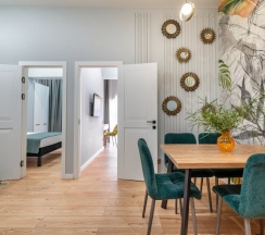 Апартаменты с двумя спальнями №2 в Mangosteen apartments