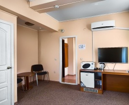 2-комнатный номер комфорт с 1 двуспальной кроватью в Smart Hotel KDO Новосибирск