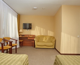 Номер Комфорт с раздельными кроватями в Ладога