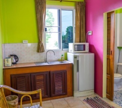 Студия с балконом в Chez Charly Bungalow