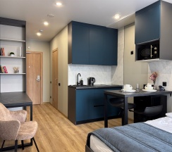 Studio Comfort с кроватью 19.7 метров в Well