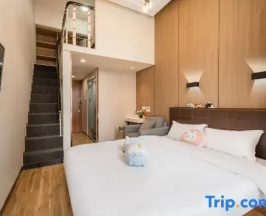 Четырёхместный номер Family Дуплекс в Meego Qingwen Hotel