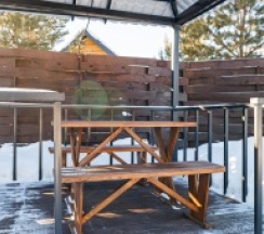 Дом с мангальной зоной в Гостевой дом