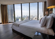 Двухместная Sky Room Continent Panorama View двуспальная кровать в The Continent Hotel Sukhumvit / Asok BTS Bangkok by Compass Hospitality