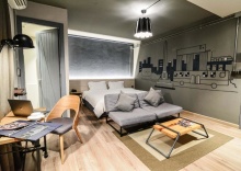 Двухместный номер Deluxe с видом на город двуспальная кровать в THA City Loft by TH District