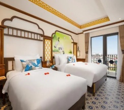 Трёхместный номер Standard с балконом в Soluna D'Annam - The Art of Hoi An Relaxation