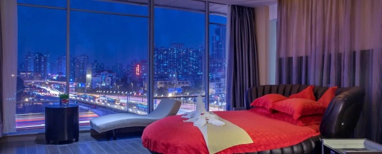 Номер Deluxe с красивым видом из окна в Guangdong Nanmei Osotto Hotel