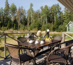 Карельская деревня (одноэтажный дом) 6 чел. в Ладога озеро