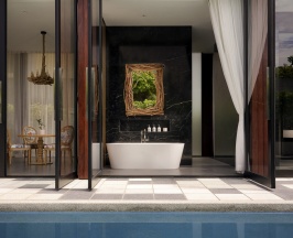 Двухместная Pool Villa c 1 спальней двуспальная кровать в SO/ Sofitel Hua Hin