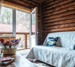 Luxe** Room семейный двухкомнатный в Альпийское эхо