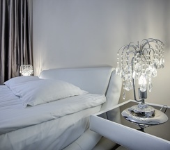 Двухместные апартаменты 9 с кухней с видом на море двуспальная кровать в Exclusive Hotel&Apartments