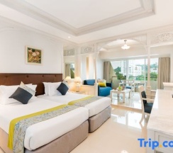 Двухместный люкс Mini Plus с видом на восход 2 отдельные кровати в Royal Cliff Beach Hotel Pattaya
