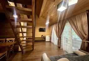 Апартаменты Апартаменты на Апартамент 1312. ГЛК Солнечная долина, Sunny Valley, шале 13, этаж 2, апартамент 1312 в Сыростане