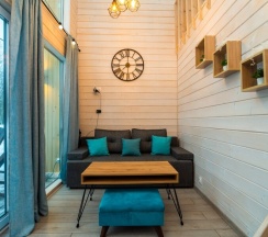 №10 BarnHouse 50m2 с кондиционером и закрытой территорией (оснащение дома см. Подробнее)) в Les holidays