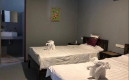 Двухместный номер Standard 2 отдельные кровати в Wooden Hostel Chiang Mai