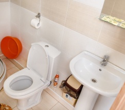 Двухместный номер Standard с балконом и с красивым видом из окна двуспальная кровать в Фотини