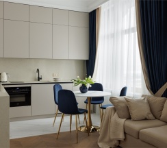 Студио + с видом на Неву в Приоритет