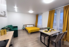 Апартаменты Апартаменты на Студия Mёд, ул. Профсоюзная 63 к 1 в Тюмени