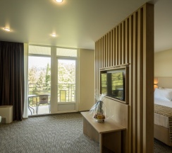 Студия с балконом в Бургас