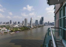 Двухместный клубный номер Standard с видом на город двуспальная кровать в Chatrium Hotel Riverside Bangkok