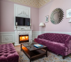 Люкс Двухкомнатный с кроватью «king-size» в Albora Boutique Hotel