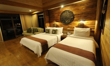 Двухместный номер Standard с видом на сад 2 отдельные кровати в Sunset Park Resort and Spa