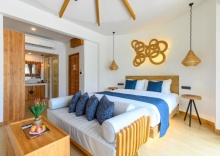 Двухместная вилла beachfront двуспальная кровать в Maldives Beach Resort