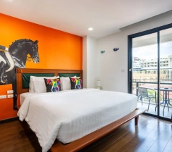 Апартаменты с 2 комнатами с балконом в Citismart Luxury Apartments
