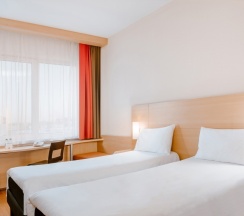 Номер Standard без вида с 2 односпальными кроватями в ibis Moscow Paveletskaya
