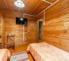 Трёхместный номер Стандарт в Финский домик в Ателика Улиткино