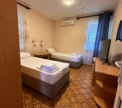 Двухместный номер Comfort с балконом и с видом на сад 2 отдельные кровати в Малахит