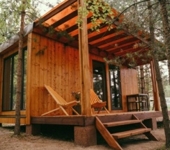 Домик для двоих «Forest» в Alpen Camp
