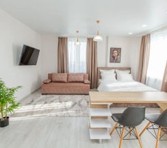 Студия в Апартаменты Ladgorna на Туровского 18