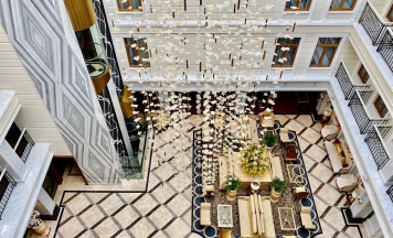 Классик с 2 кроватями с видом в атриум в Tsar palace luxury hotel