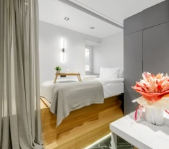 Studio Double Plus двухместный номер, кровать 120х200 в Yapartments