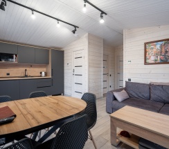 Коттедж с бассейном в Palasuomi