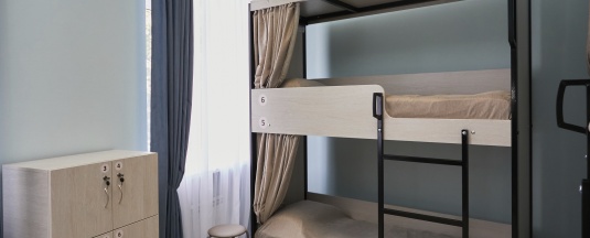 ДВУХМЕСТНЫЙ НОМЕР  хостельный  в Токи