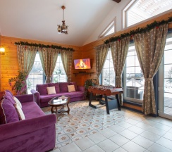 Коттедж "Сканди" с террасой и сауной (расположен в Поварово) в Сканди хаус