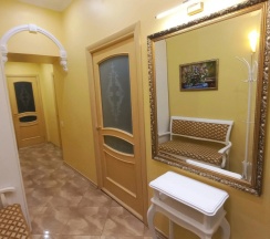 Двухместные апартаменты c 1 комнатой (двуспальная кровать) в Квартира в самом центре Тулы