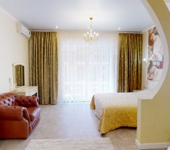 Апартаменты- Студио с балконом для троих в Лиенталь