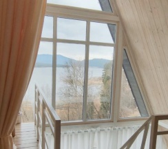 Дом с террасой в Villa Roma Телецкое