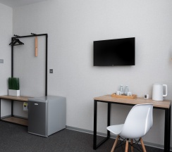  номер STANDART с 1 двухспальной кроватью(DOUBLE) в Breezko hotel