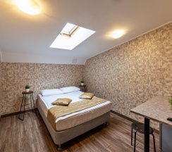 1-комнатный номер стандарт с 1 двуспальной кроватью в Sv grand hotel