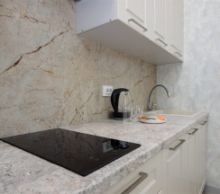 Апартаменты с кухней и видом на горы в 4 Горизонта