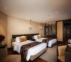 Двухместный номер Deluxe 2 отдельные кровати в A-One Pattaya Beach Resort