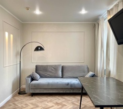 Евро-двухкомнатная квартира в ЖК "Дом БДТ" в Rauktis apartments