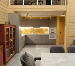 Норвежский коттедж "Гренландия с русской парной" в Миден