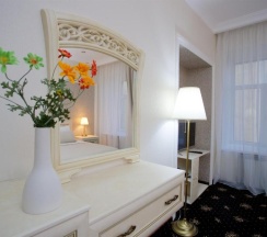 Двухместный номер с одной большой кроватью в Шале де Прованс