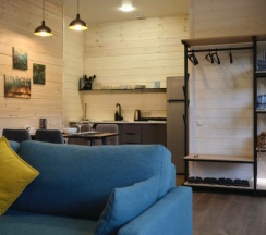 Приватный дом с 2 спальнями, беседкой и мангалом в Мы дома-Зеркальный лес