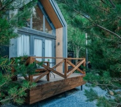 Голубой дом "Океан" в Хворост